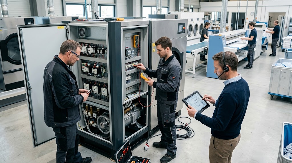 Machines de blanchisserie industrielle : le meilleur SAV commence avant l’achat